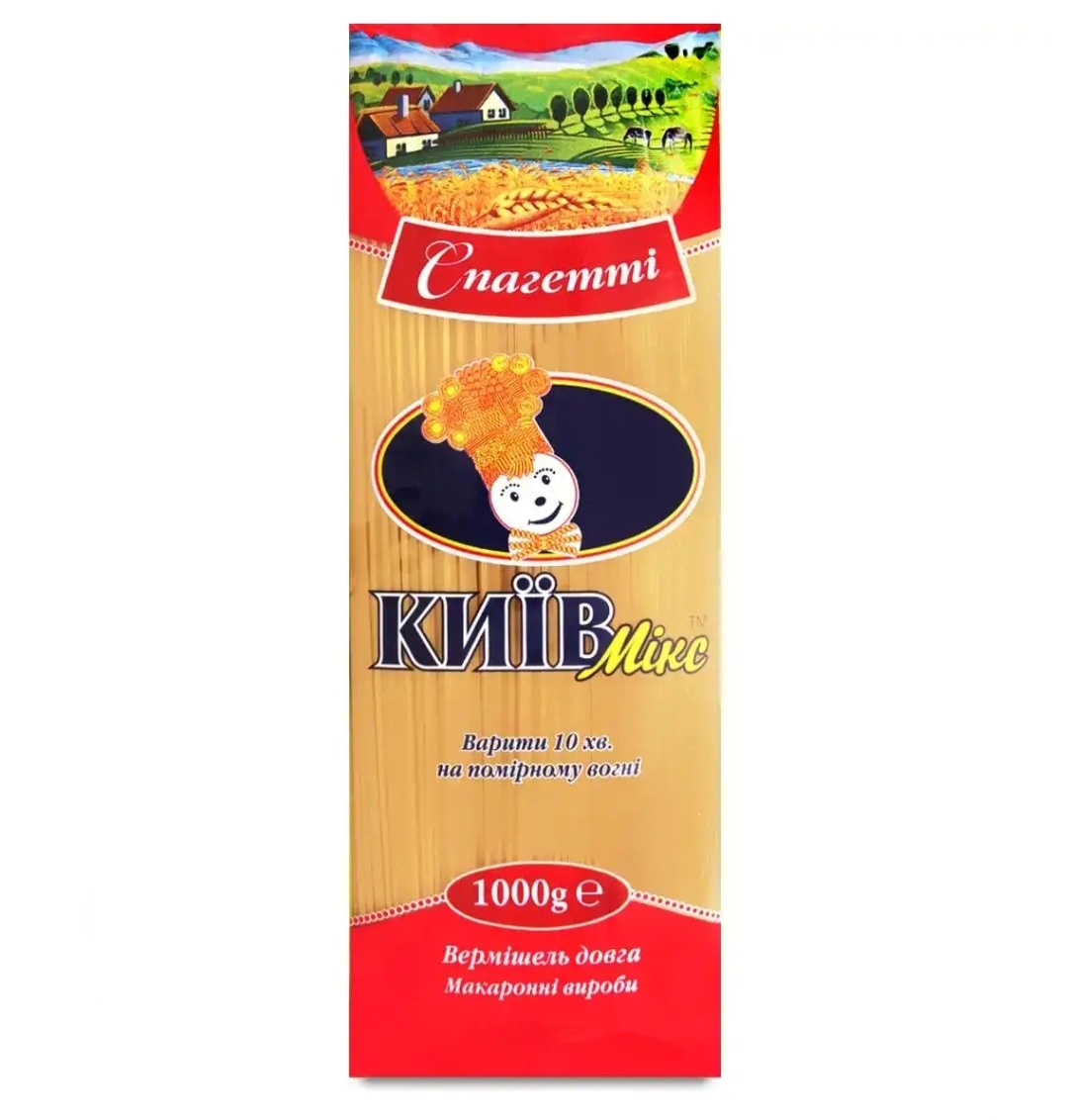 Макарони Київ Мікс 1кг Спагетті