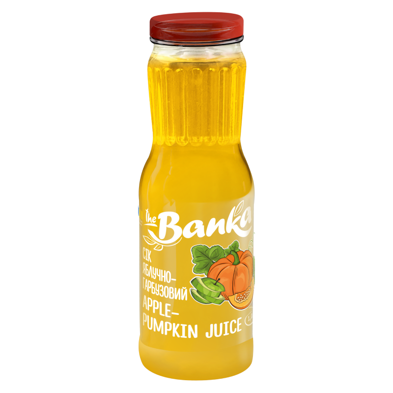 Сік яблучно – гарбузовий “The Banka” 1л