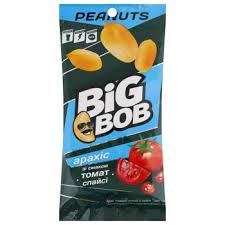 Арахіс BIG BOB Томат спайсі 60г (в ящ. 95 шт)
